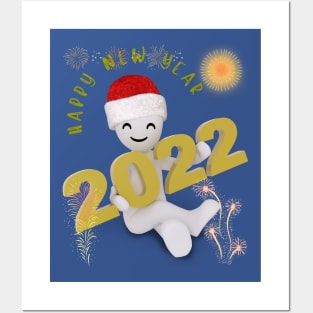 happy new year Posters and Art